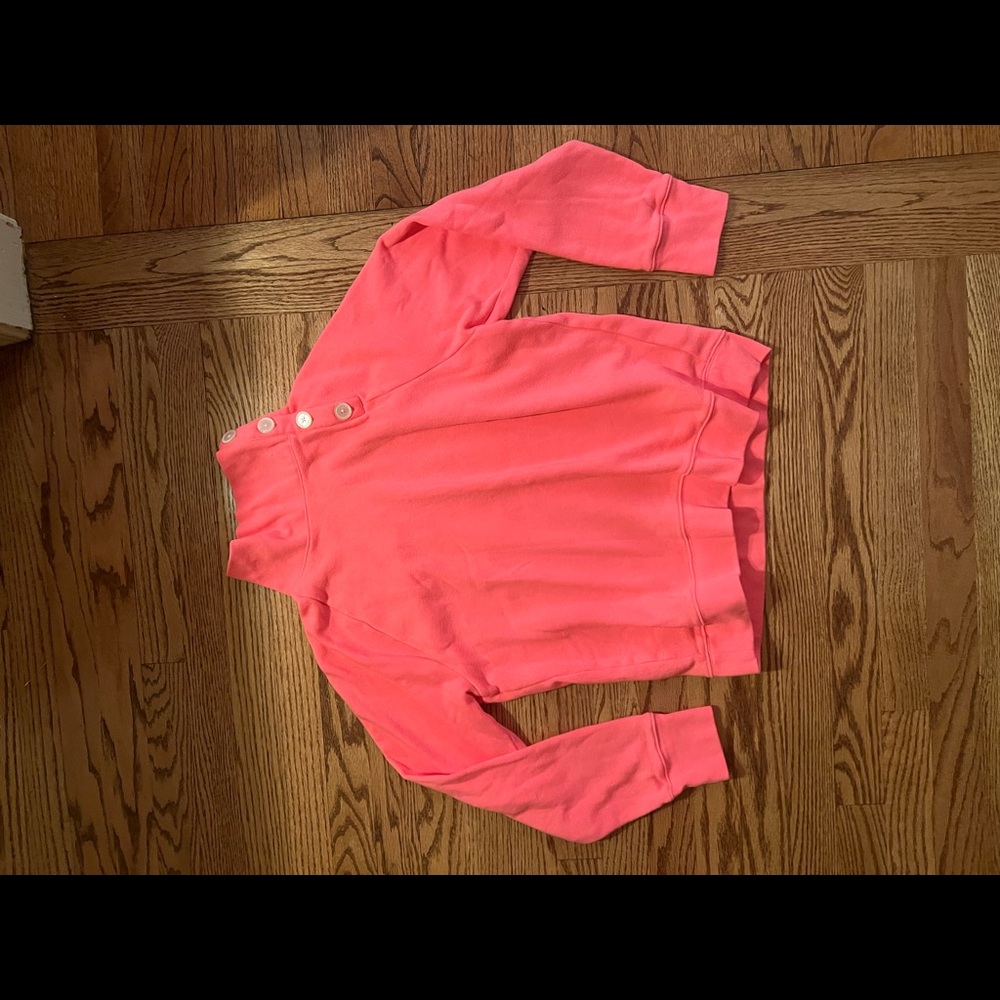 J.Crew womens bright pink sweatshirt.